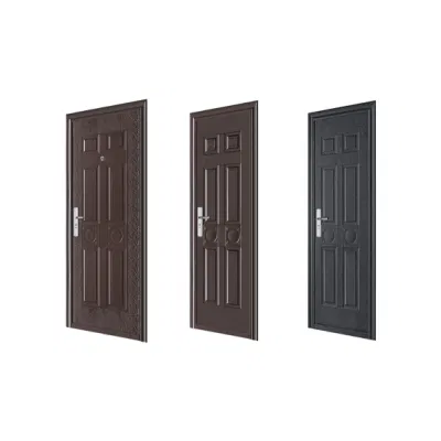 Fusim Solid Wood Panel Door Half Glass Interior Bedroom Bathroom Door Morden Design