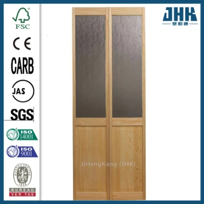 Jhk Double Swing Interior Wood Wooden Arched Folding Door