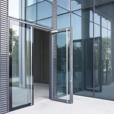 Exterior/Interior Aluminium Glass Double Glazed Entry Casement French Doors