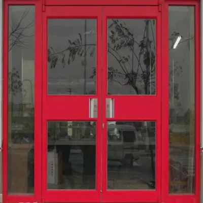Customized Conference Room Business Glass Door High Security Double Kfc Door