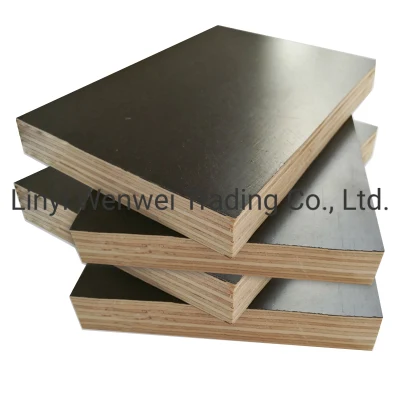 1250X2500X18mm Hardwood Birch WBP Glue Film Faced Plywoood
