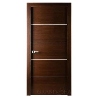 Customized Modern Door Internal Interior Frameless Bedroom Composite Wooden Doors