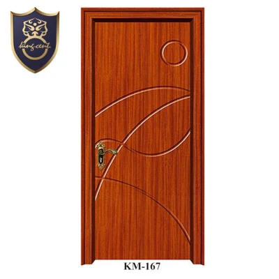 Simple Design Wooden PVC Doors in Sri Lanka Homes