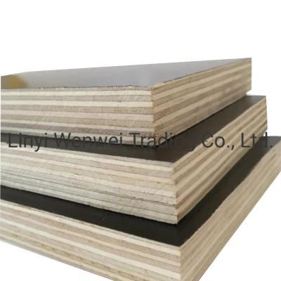 1250X2500X18mm Hardwood Birch WBP Glue Film Faced Plywoood