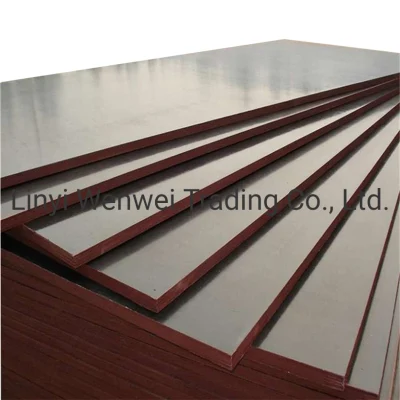 1250X2500X18mm Hardwood Birch WBP Glue Film Faced Plywoood