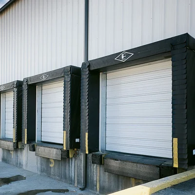 Industrial Overhead Roll up Door Automatic Metal Exterior Sectional Door for Cold Storage Freezer Room, Warehouse and Loading Docks