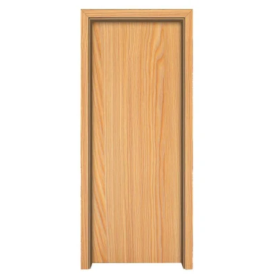Certified Fire Rated Wooden Interior School Classroom Door with Glass Window