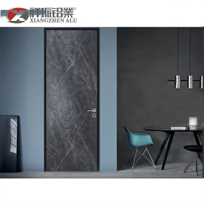 Modern Design Bathroom Glass Door Shower Room Aluminum Door for Wc Toilet Room Interior Bathroom Hinged Doors