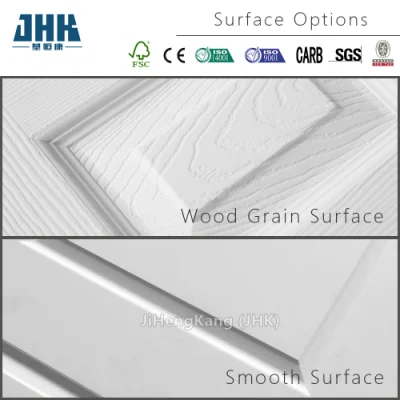 Jhk MDF Board Moulded Plywood White Primer Molded Door Skin
