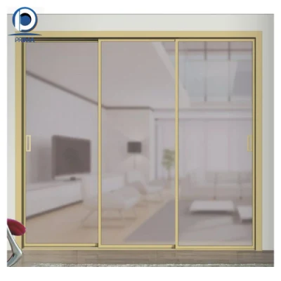 Slim Frame Sliding Glass Door for Indoor French Door