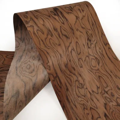 Technology Brown Cloud Maple Solid Wood Leather Decoration for Refurbished Hotel Veneer