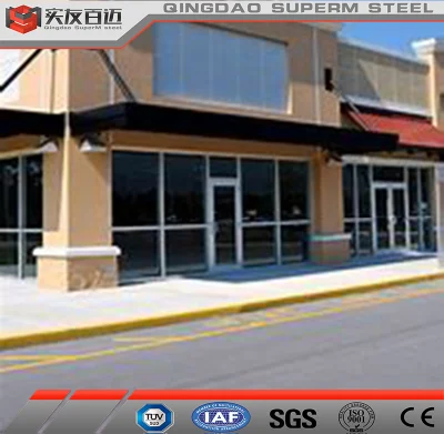 Wholsale Commercial Retail Store Steel Structure Commercial Building Store