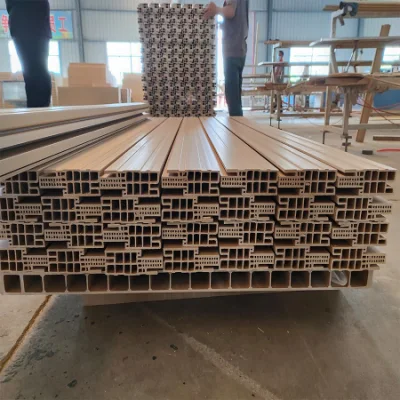 Flush Wooden Plastic Composite WPC PVC Door for Bedroom