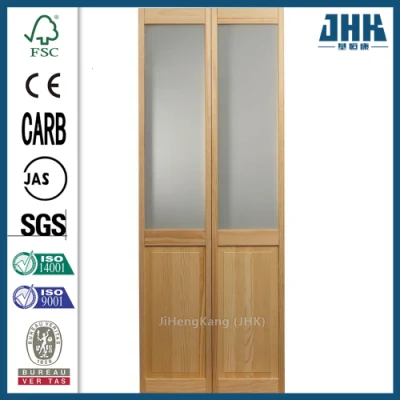 Jhk Double Swing Interior Wood Wooden Arched Folding Door
