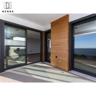 Patio Sliding Kitchen Aluminium Aluminum Frame Folding Exterior Slim Glass/Sliding/Balcony/Patio Door