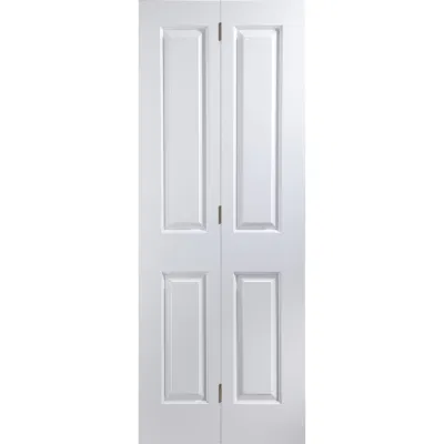 Modern Prehung Panels Interior White Wooden Hollow Core HDF Moulded Door for House