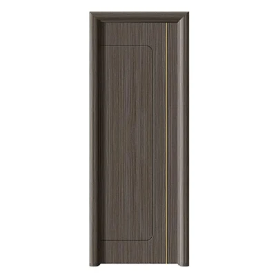 Multiple Styles Painted Primer Bathroom WPC Solid Wood Interior Doors for Houses