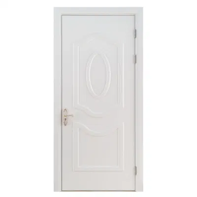 White Primer Interior Hollow Core Wooden Solid Wood Door