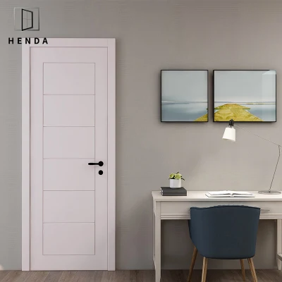 Wooden Interior Door with Glass Customized Design Standard Size for House/Hotel Plywood/Solid Wood/MDF Doors in Stock Wholesale Price