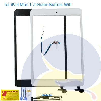 Touch Screen iPad 3 A1416 for iPad 4 A1458 for iPad 3/4 Front Screen Glass Sensor Panel + Frame
