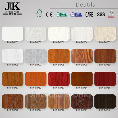 Jhk-MD32 New Style Cheap Price Interior Melamine Wooden Door