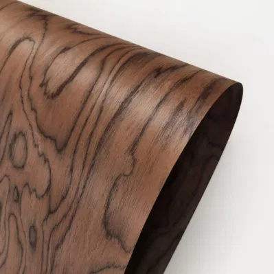 Technology Brown Cloud Maple Solid Wood Leather Decoration for Refurbished Hotel Veneer