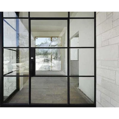 Cast Iron Door Wood Stove Iron Door with Glass Reinforced Iron Door