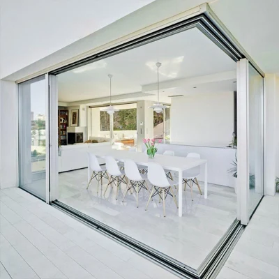 Modern Design Bathroom Glass Door Shower Room Aluminum Door for Wc Toilet Room Interior Bathroom Hinged Doors