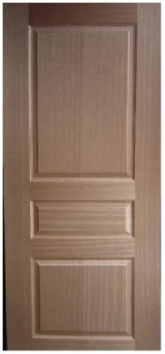 High Quality Custom Size European Cherry Veener Indoor Wooden Interior Veneer Door
