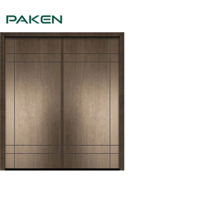 China Top Manufacturer Custom Modern Interior Wooden Hotel Door