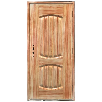 Security Modern Style Single Exterior Wrought Iron Front Door