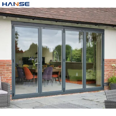 Heavy Duty Exterior Metal Aluminium Doors High Quality Aluminium Alloy Frame Sliding Patio Glass Window and Door for Villa
