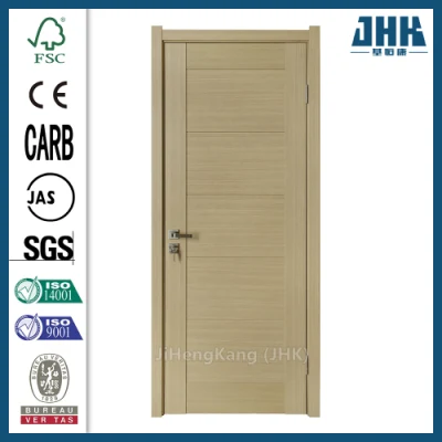 Jhk Arched Wooden Bathroom Solid Wood Core Interior WPC Door