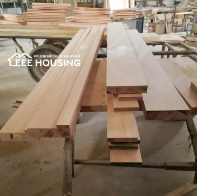 China Factory Direct Supply Us Modern Design Exterior Pivot Solid Wood Door with Sidelights