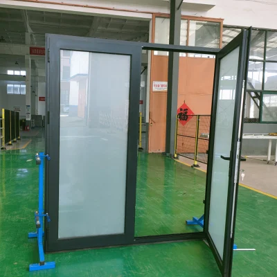 Energy Efficient Double Glazed Bifold Door Aluminium French Windows and Hinged Sliding Stacking Glass Doors