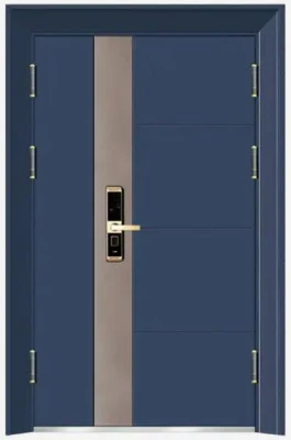 Cheapest Decorative Exterior Steel Door India Style Main Front Anti Theft Security Steel Door