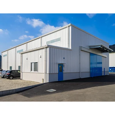 Prefabricated Steel Structure Workshop Industrial Steel Design Warehouse Shed