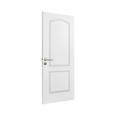 Craftsman Style White Primed Hollow Core MDF Wooden Interior Door for Houses