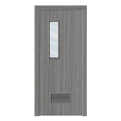 Multiple Styles Painted Primer Bathroom WPC Solid Wood Interior Doors for Houses
