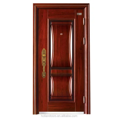 Factory Price Steel Security Main Door Design China Steel Home Front Door Exterior Steel Door for Residential