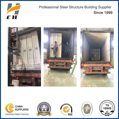 Prefab Sandwich Panel Folding Container Store/Prefabricated Container Store