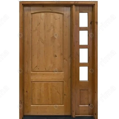 Solid Wood Doors Security Exterior Entrance Timber Door Wooden Doors