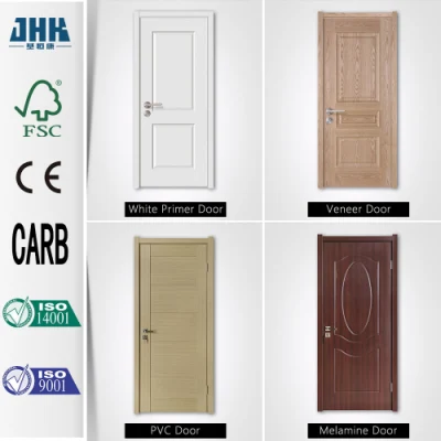 Jhk Modern Customized Interior Exterior MDF/HDF Wooden White Door
