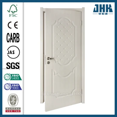 Jhk Arched Wooden Bathroom Solid Wood Core Interior WPC Door