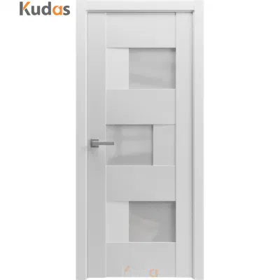Prehung Oak Wood Modern Safe Beautiful Luxury White Ash Soild Wooden Door Hotel Doors