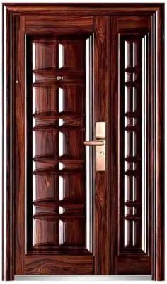 Cheapest Decorative Exterior Steel Door India Style Main Front Anti Theft Security Steel Door