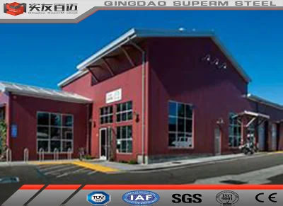 Wholsale Commercial Retail Store Steel Structure Commercial Building Store