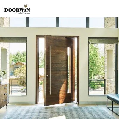 Soundproof Online Technical Support Dw Front with Sidelights Entry Door