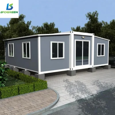 40FT Folding Expandable House Prefabricated Foldable House 2 Bedrooms or 3 Bedrooms