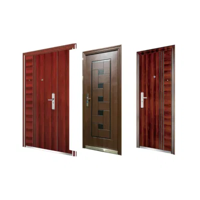 Fusim Solid Wood Panel Door Half Glass Interior Bedroom Bathroom Door Morden Design